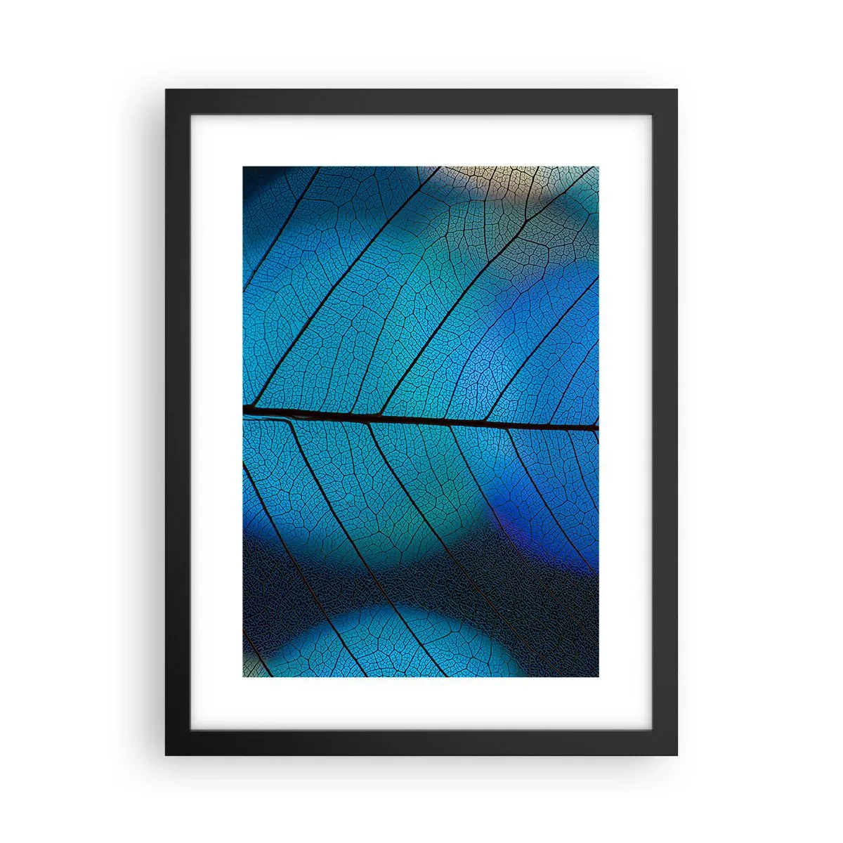 Poster in einem schwarzem Rahmen - Komplizierte Konstruktion - 30x40 cm