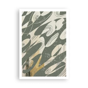 Poster - Rhythmische Abstraktion - 70x100 cm