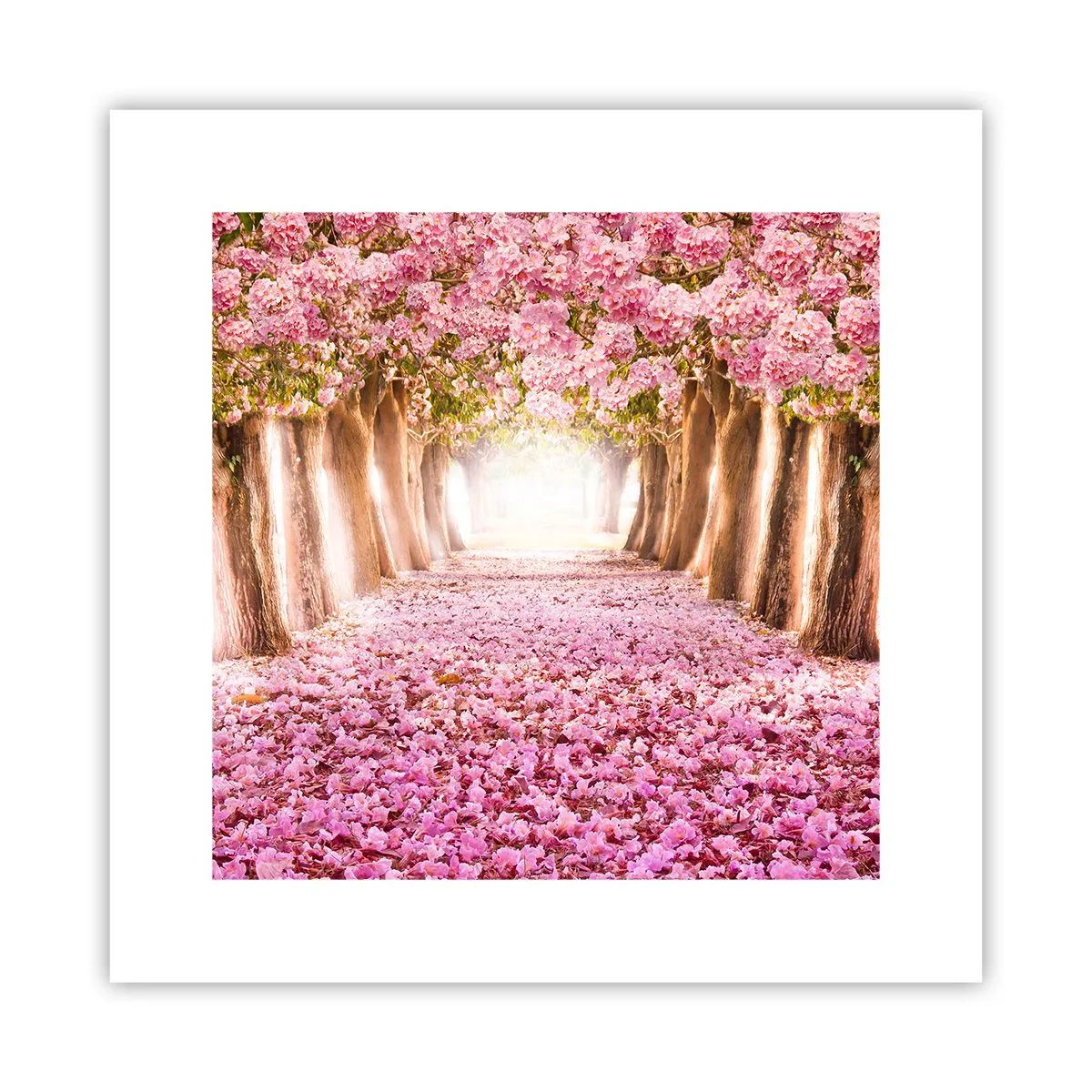 Poster - Der Weg ins Paradies - 30x30 cm