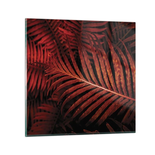 Glasbild - Bild auf glas - Die Hitze des Lebens - 30x30 cm