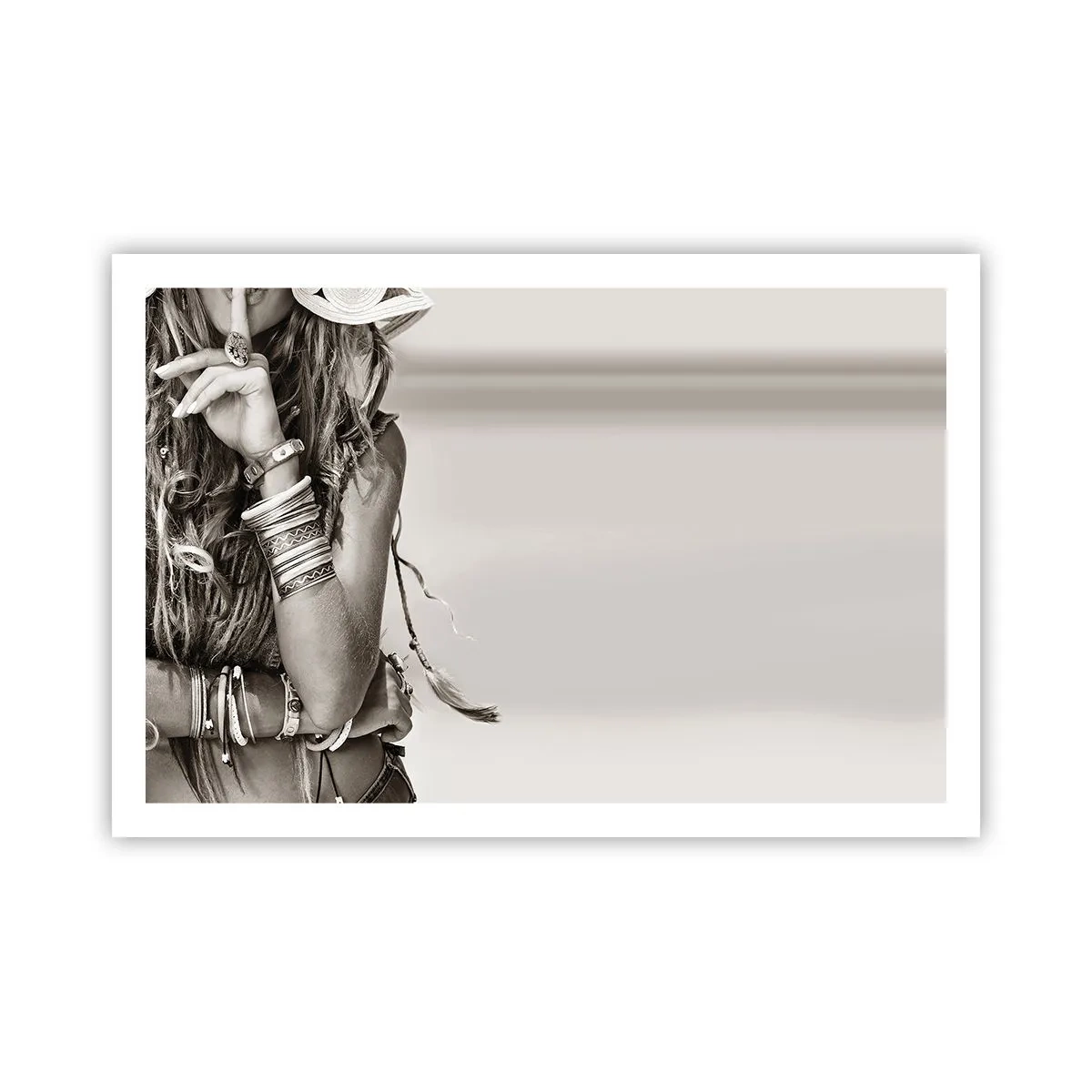 Poster - Wieso ein Mädchen - 91x61 cm