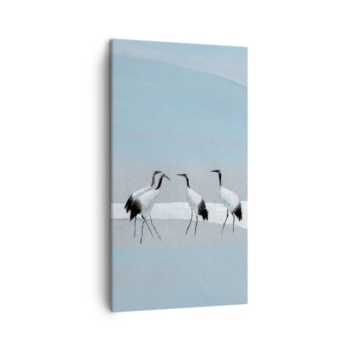 Bild auf Leinwand - Leinwandbild - Nach einem heißen Tag - 45x80 cm