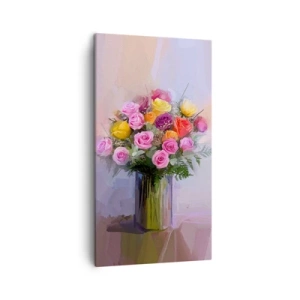 Bild auf Leinwand - Leinwandbild - Festgehaltene Schönheit - 45x80 cm