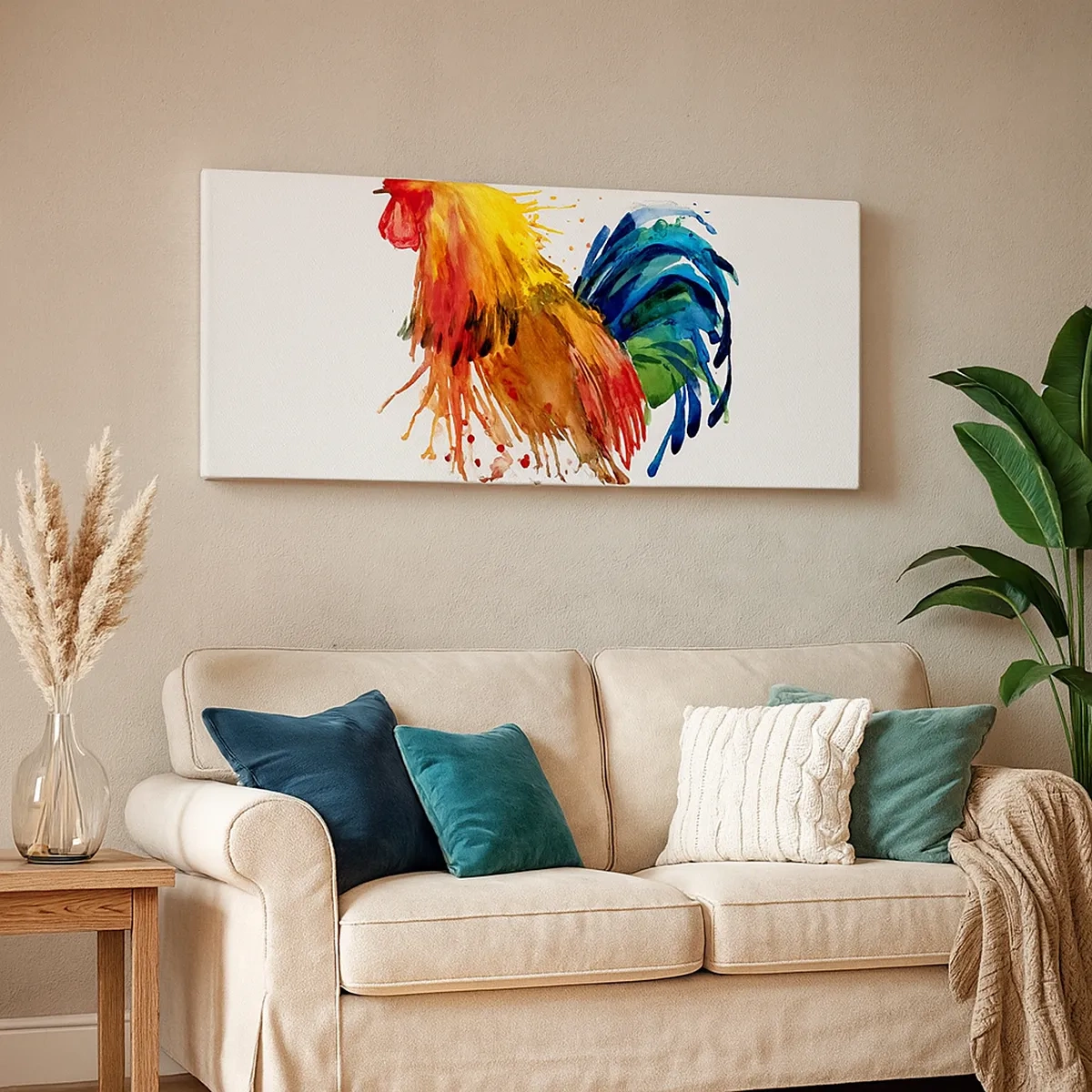 Bild auf Leinwand - Leinwandbild - Königliches Gewand, königlicher Stolz - 30x30 cm