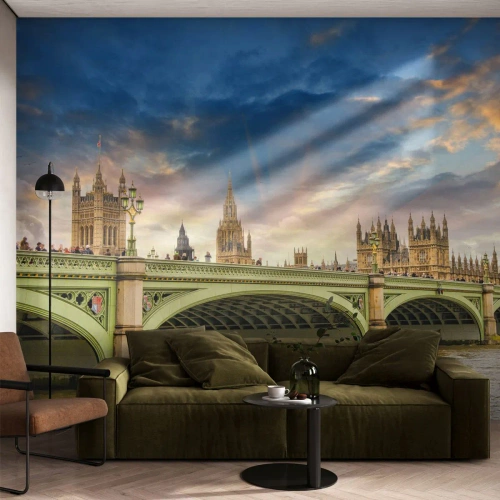Selbstklebende Fototapete Deluxe Sticker - Im Imperium ist die Zeit stehen geblieben - Stadt, London, Die Architektur - 250x175 cm