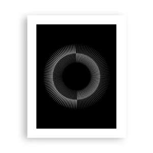 Poster - Schwarze Sonne - 40x50 cm