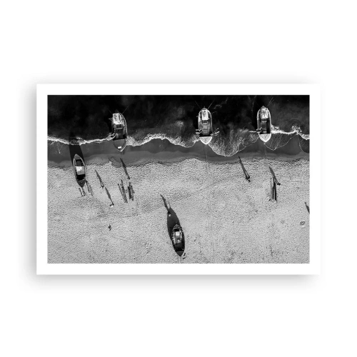 Poster - Immer noch am Ufer… - 91x61 cm