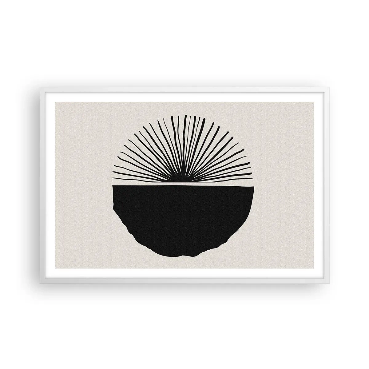 Poster in einem weißen Rahmen - Eine Reihe von Möglichkeiten - 91x61 cm