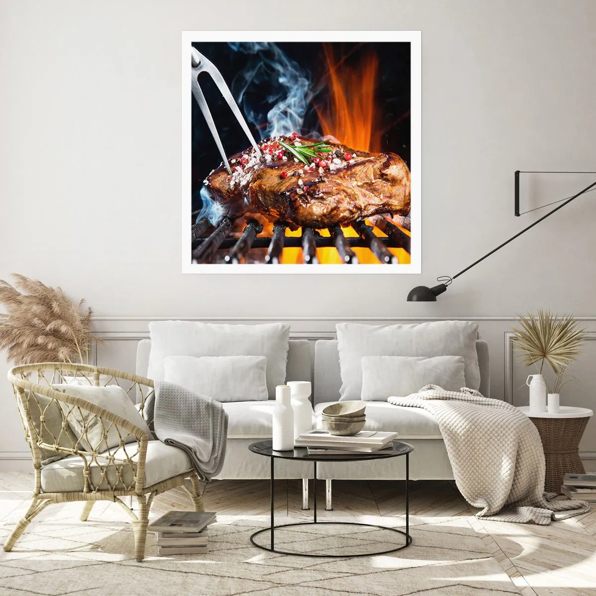 Poster - Saftig und duftend - 60x60 cm