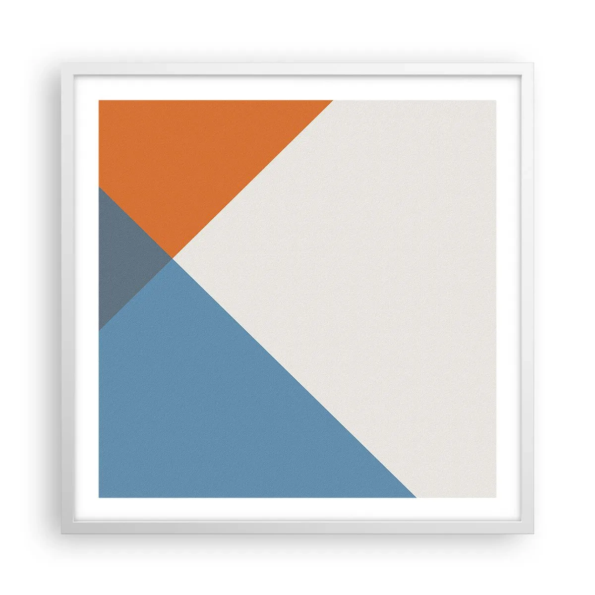 Poster in einem weißen Rahmen - In einem Winkel… - 60x60 cm