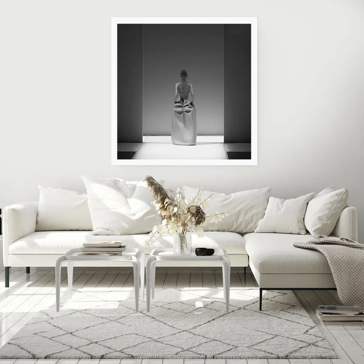 Poster - Raffinierte Einfachheit - 50x50 cm