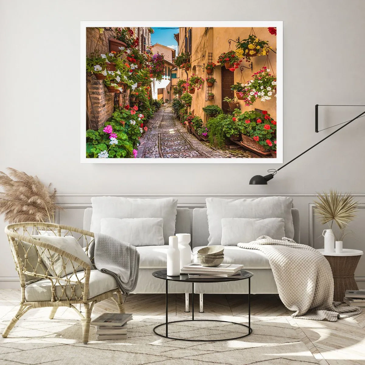 Poster - Italienische Gasse - 50x40 cm