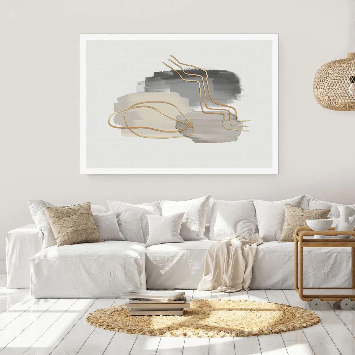 Poster - Dauer und Bewegung - 70x50 cm