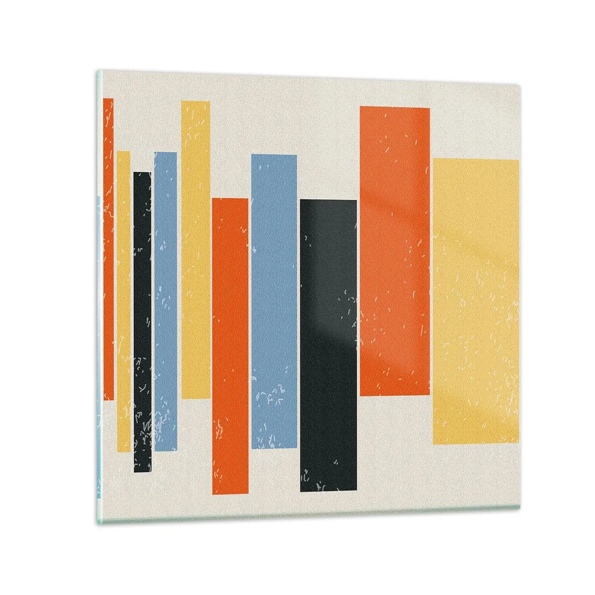 Glasbild - Bild auf glas - Musiknotation - 50x50 cm