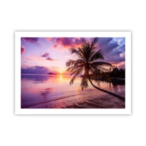 Poster - Behaglichkeit bis zum Horizont - 70x50 cm