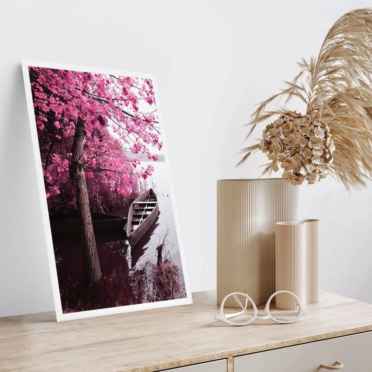 Poster - In rosa Stille - 70x100 cm