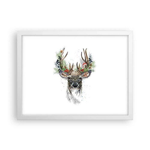 Poster in einem weißen Rahmen - Im festlichen Gewand - 40x30 cm