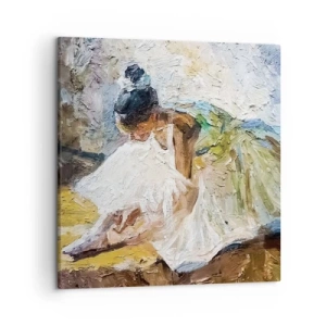 Bild auf Leinwand - Leinwandbild - Aus einem Gemälde von Degas - 50x50 cm
