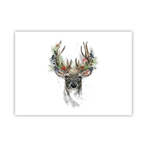 Poster - Im festlichen Gewand - 70x50 cm