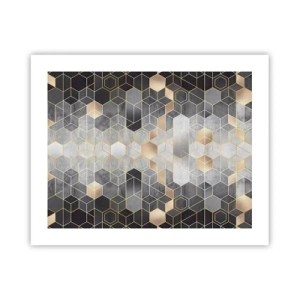 Poster - Diamant-Komposition - 50x40 cm