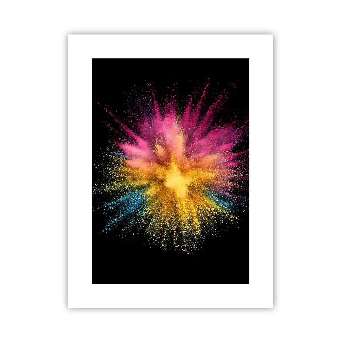 Poster - Die Geburt der Farben - 30x40 cm