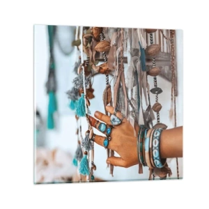 Glasbild - Bild auf glas - Lokale Schätze - 30x30 cm