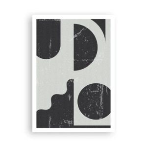 Poster - Komposition oben und unten - 70x100 cm