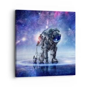 Bild auf Leinwand - Leinwandbild - Der Sternenhimmel über mir - 30x30 cm