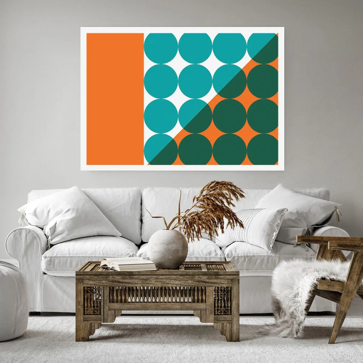 Poster - Nach oben und schräg - 40x30 cm