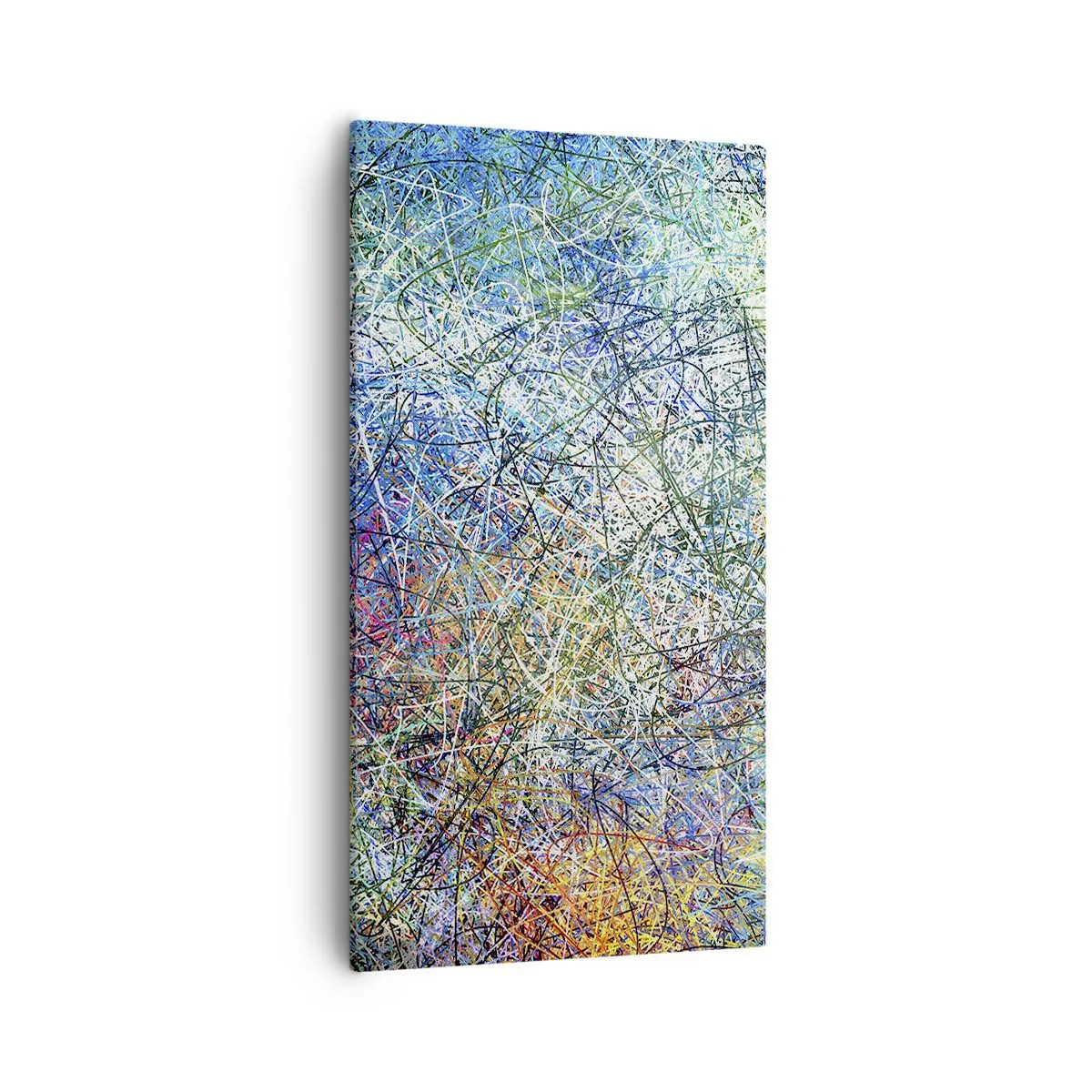 Bild auf Leinwand - Leinwandbild - Es ist nicht so einfach - 55x100 cm