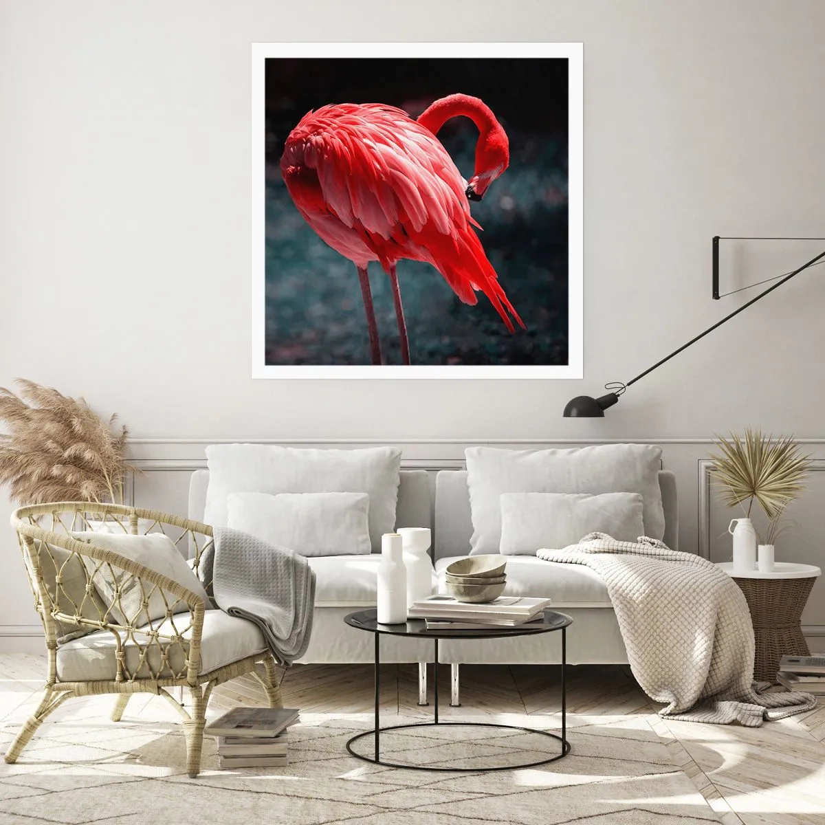 Poster - Ein purpurrotes Gedicht der Natur - 40x40 cm