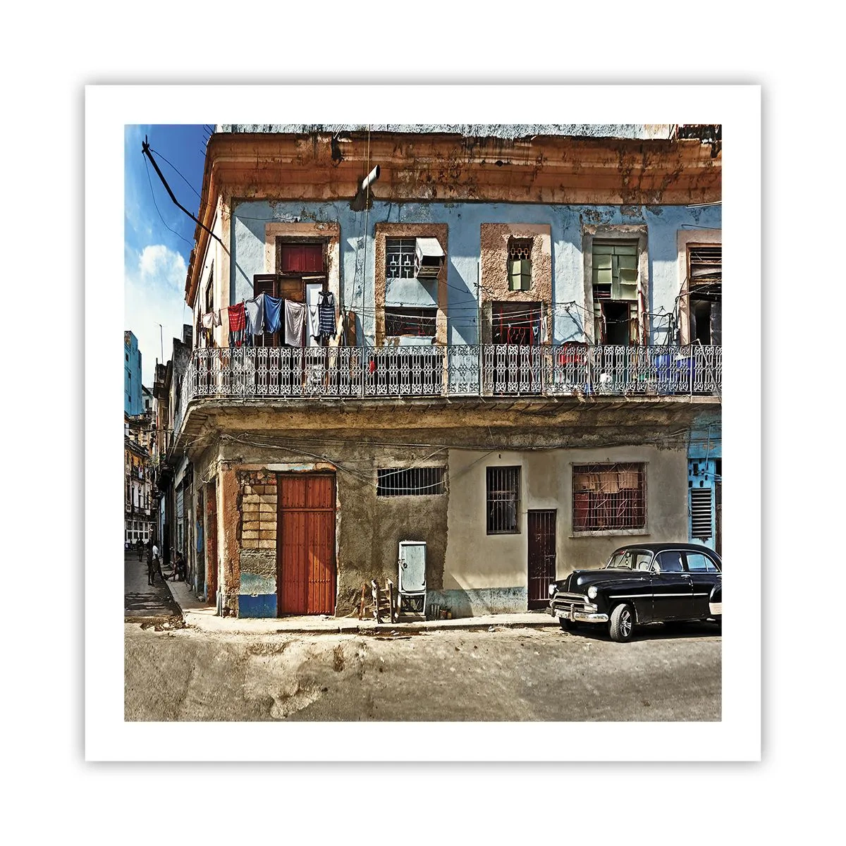 Poster - Havanna-Stimmung - 60x60 cm