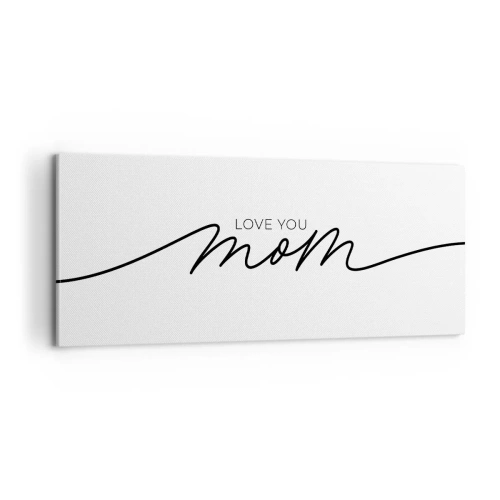 Bild auf Leinwand - Leinwandbild - Große Emotionen - 100x40 cm