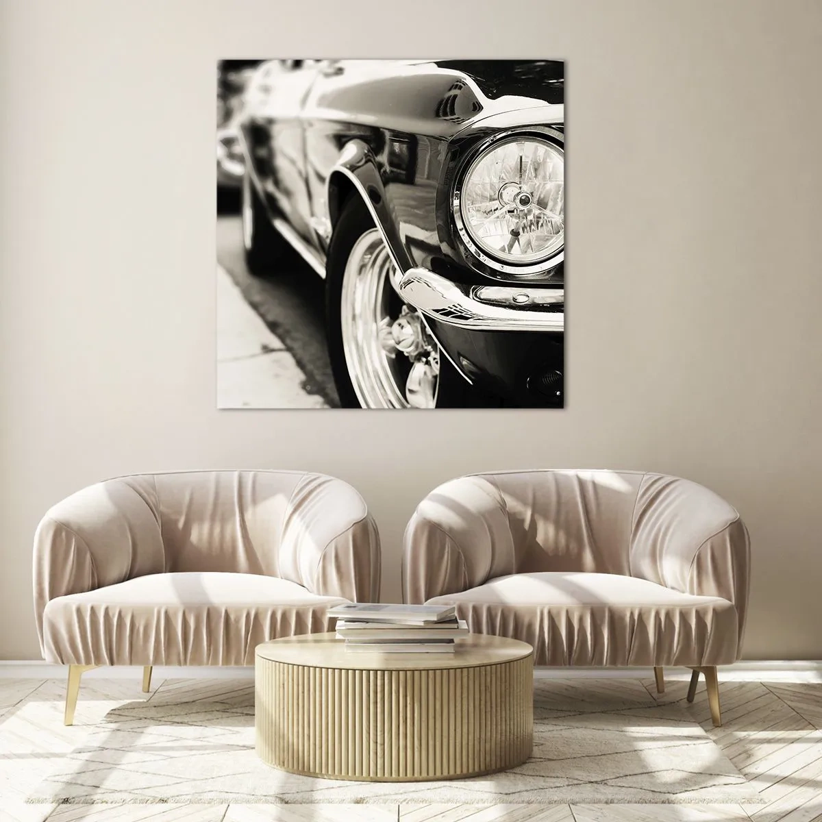 Glasbild - Bild auf glas - Dauerhafter Glanz - 70x70 cm