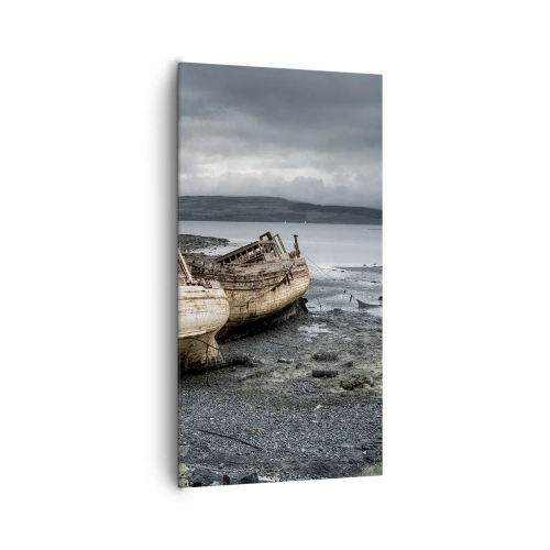 Bild auf Leinwand - Leinwandbild - „Als Zeichen würdevoller Härten“ - 65x120 cm