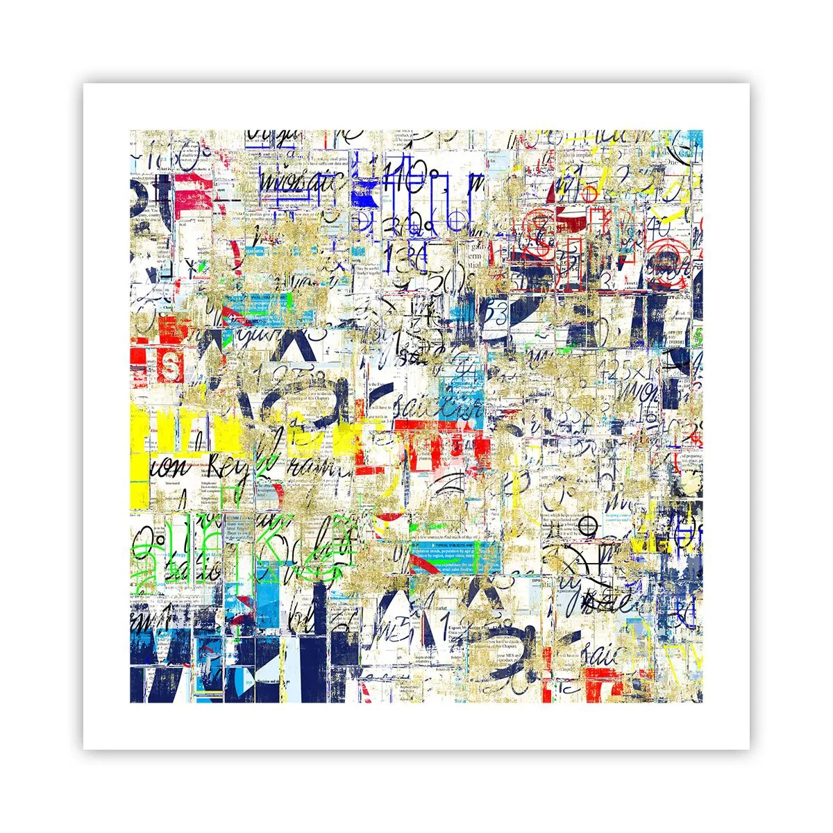 Poster - Es freut einfach die Augen - 50x50 cm