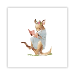 Poster - Lies mir vor Mama - 30x30 cm