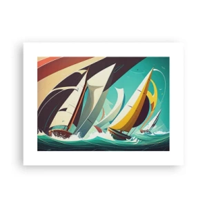 Poster - Viel Glück mit den Elementen - 40x30 cm