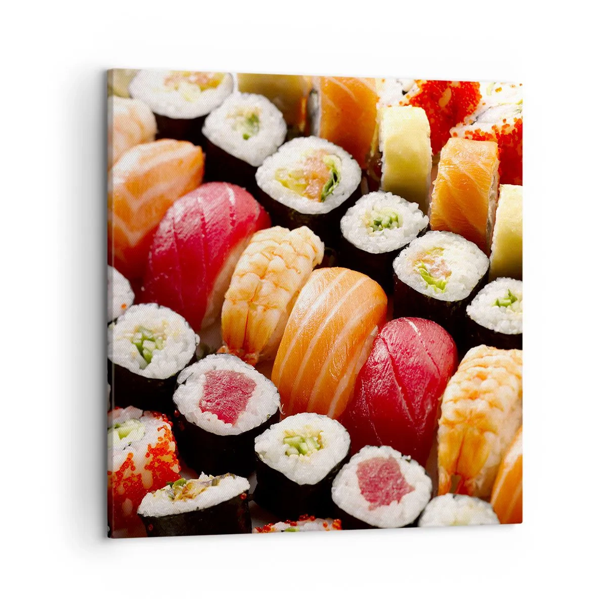 Bild auf Leinwand - Leinwandbild - Farben und Aromen Asiens - 50x50 cm