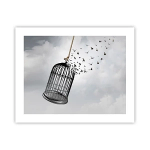 Poster - Glaube ... Hoffnung ... Freiheit! - 50x40 cm