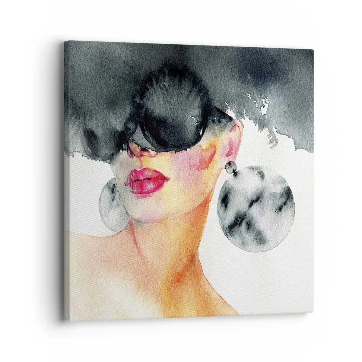 Bild auf Leinwand - Leinwandbild - Das Geheimnis der Eleganz - 30x30 cm