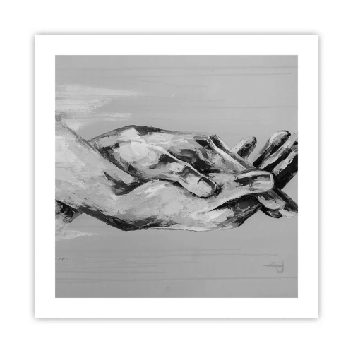 Poster - Anfang… - 50x50 cm