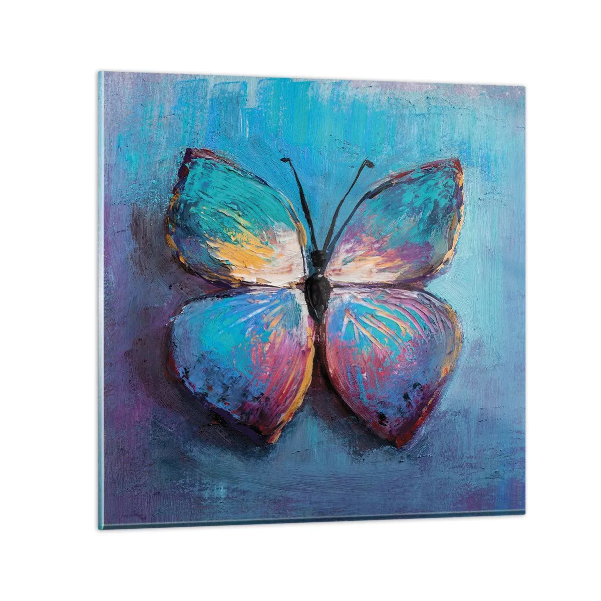 Glasbild - Bild auf glas - In all seiner Pracht - 60x60 cm