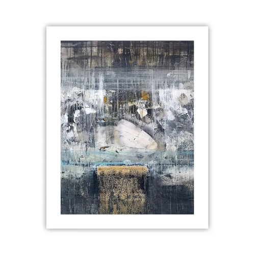 Poster - Wie auf Eis, wie nach Dezember - 40x50 cm