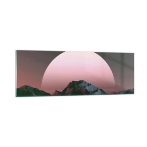 Glasbild - Bild auf glas - In einer Nachbargalaxie - 90x30 cm