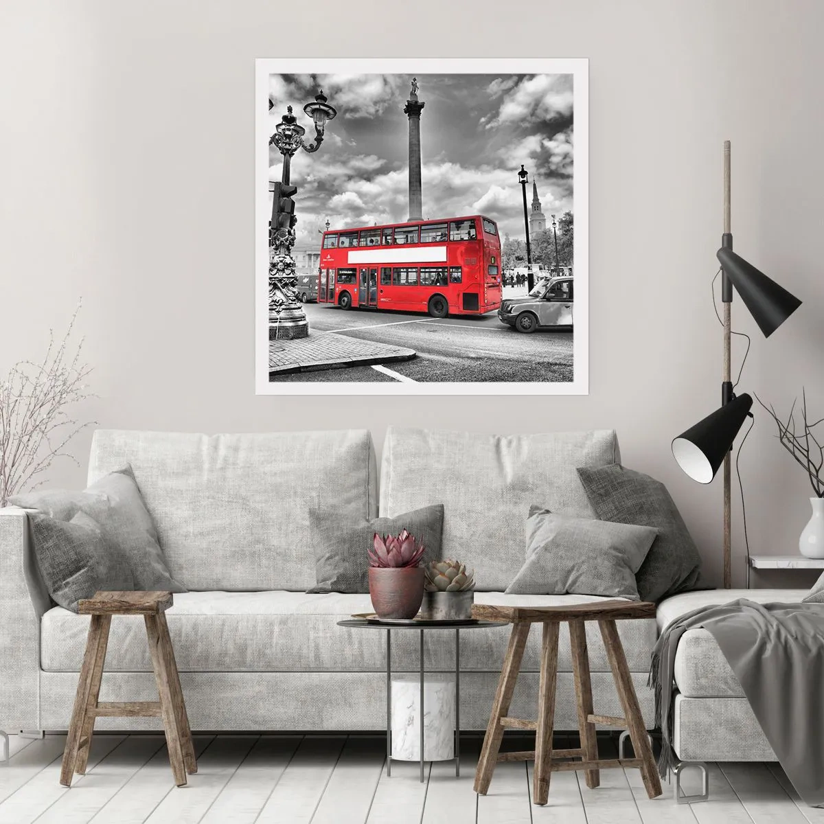 Poster - Der wahre Blutkreislauf der Stadt - 60x60 cm