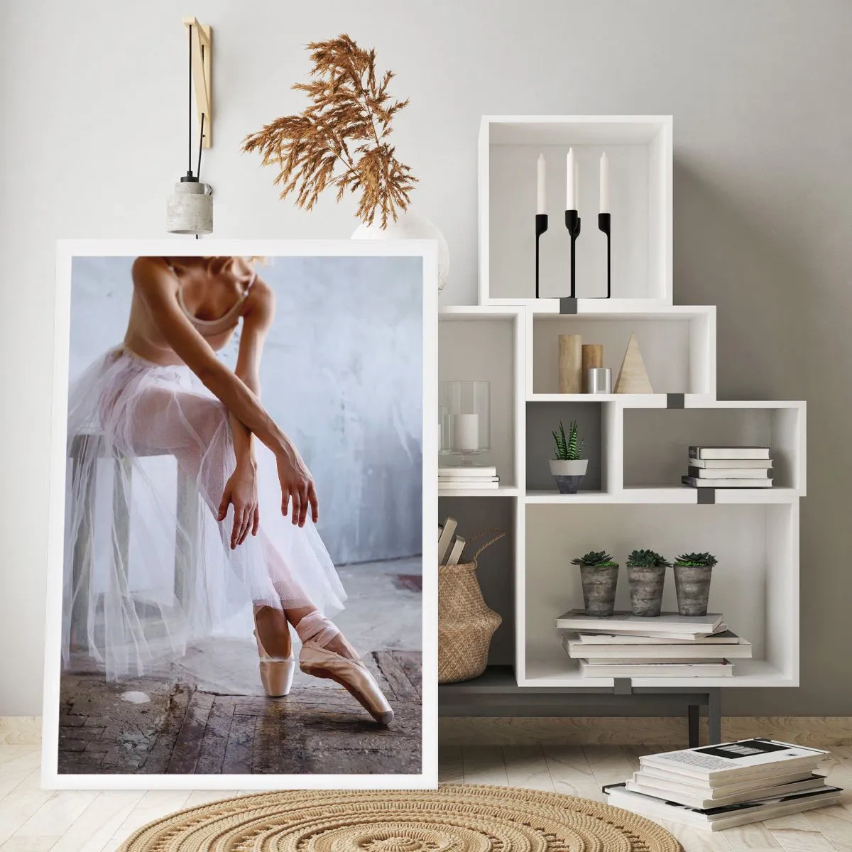 Poster - Bevor die Rampe leuchtet - 70x100 cm