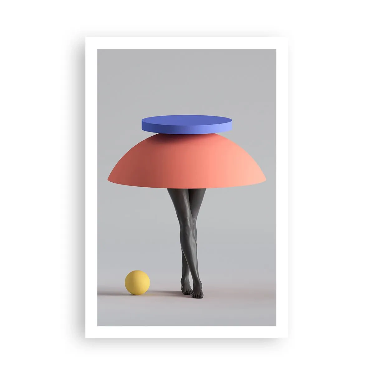 Poster - Surrealistische Komposition - 61x91 cm