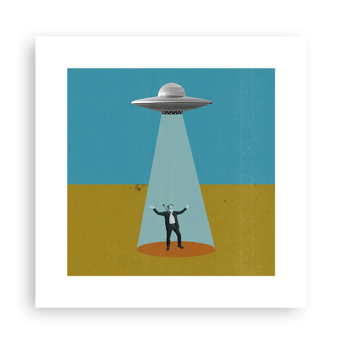 Poster - Nahe Begegnung - 30x30 cm