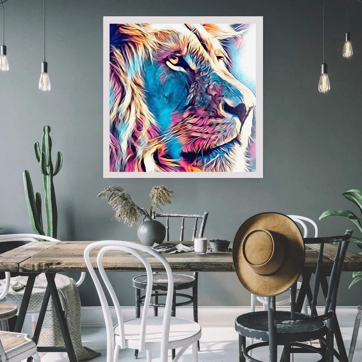 Poster - Die Weisheit der Natur - 50x50 cm